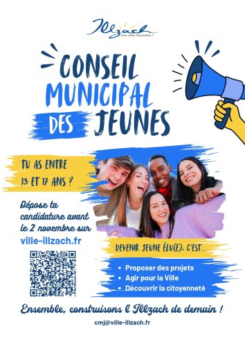 Affiche Conseil municipal des jeunes